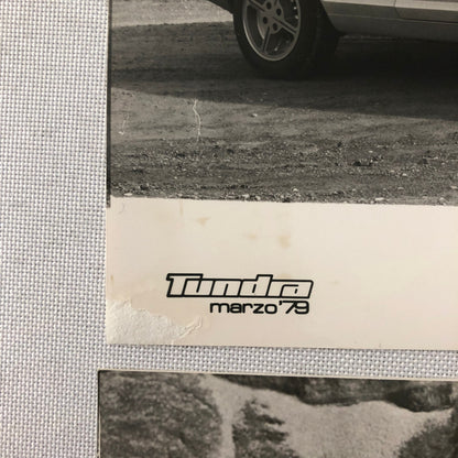 1979 Bertone Tundra Volvo 343 Concept Car Prototype Press Kit Photos