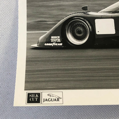 Vintage Jaguar Silk Cut XJR-12 Racing Car Photo Photograph Jaguar XJR 12