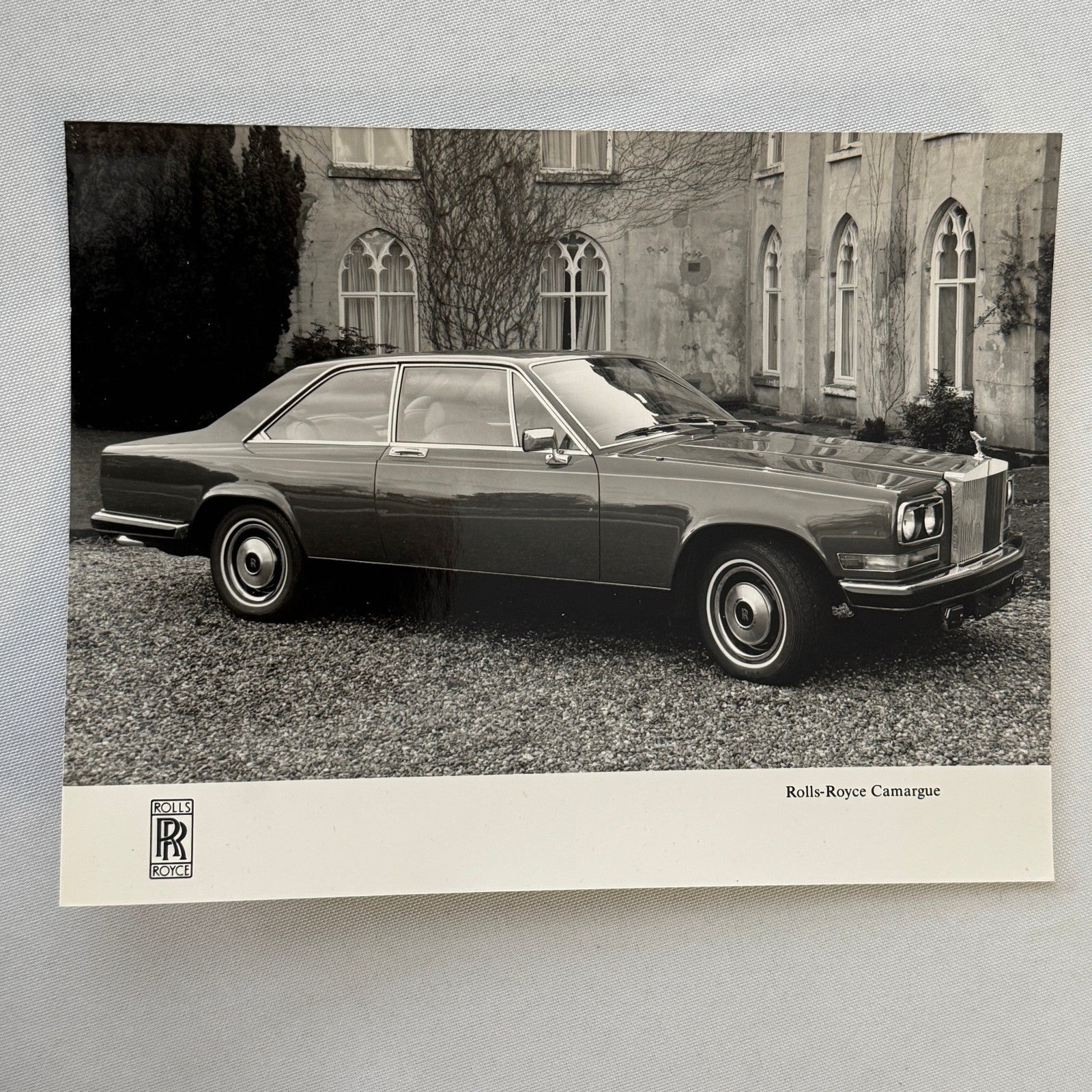 Vintage Rolls Royce Camargue Car Factory Press Photo Photograph Print
