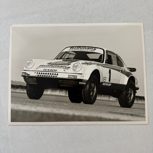 Rothmans Racing Porsche 911 Rally Safari Car Photo Photograph Print Vintage