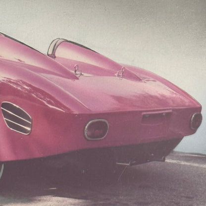 Vintage Sbarro Kit Car Concept Car Photo Photograph Franco Sbarro Roadster