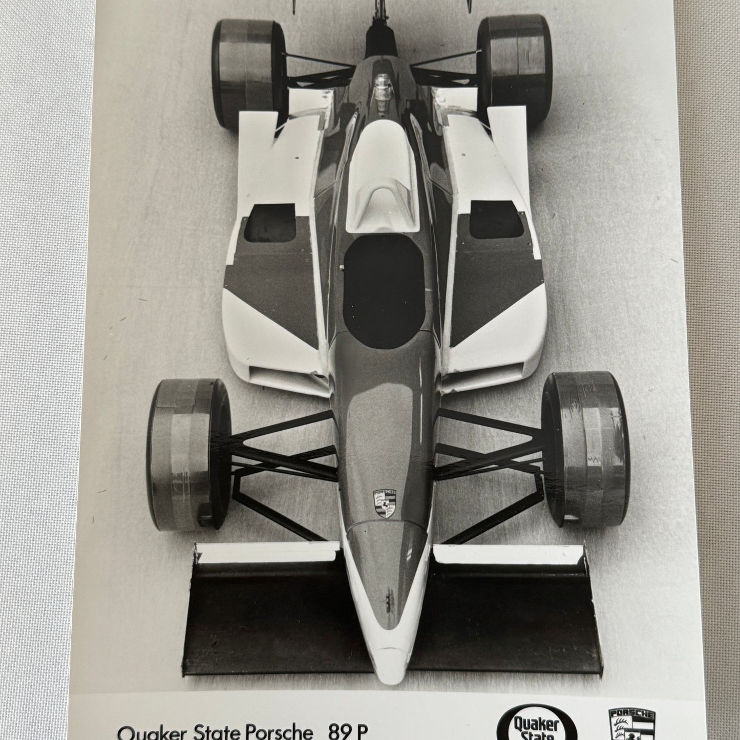 Porsche Quaker State Indy Car 89P Racing Photo Photograph Print