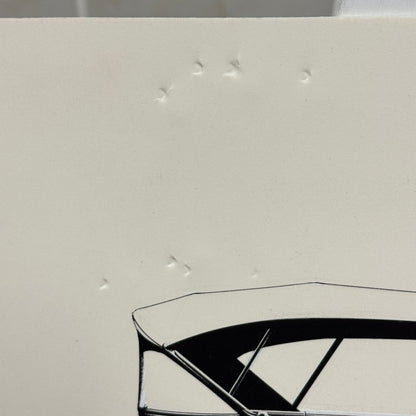 1932 Packard Model 905 Phaeton V12 Car Illustration Art Drawing Hand Drawn