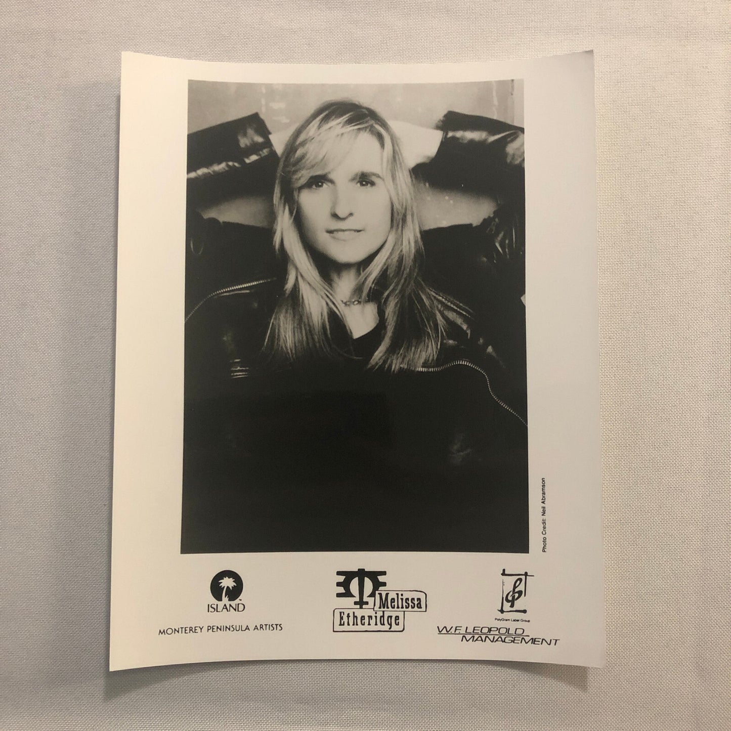 Melissa Etheridge Musician Press Photo Photograph Music