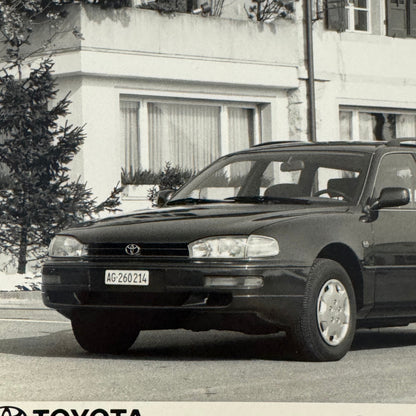 Vintage Toyota Camry Sportswagon GLi Factory Press Photo Photograph Print