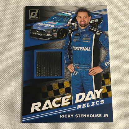 2020 Donruss Race Day Relics Ricky Stenhouse Jr NASCAR Card