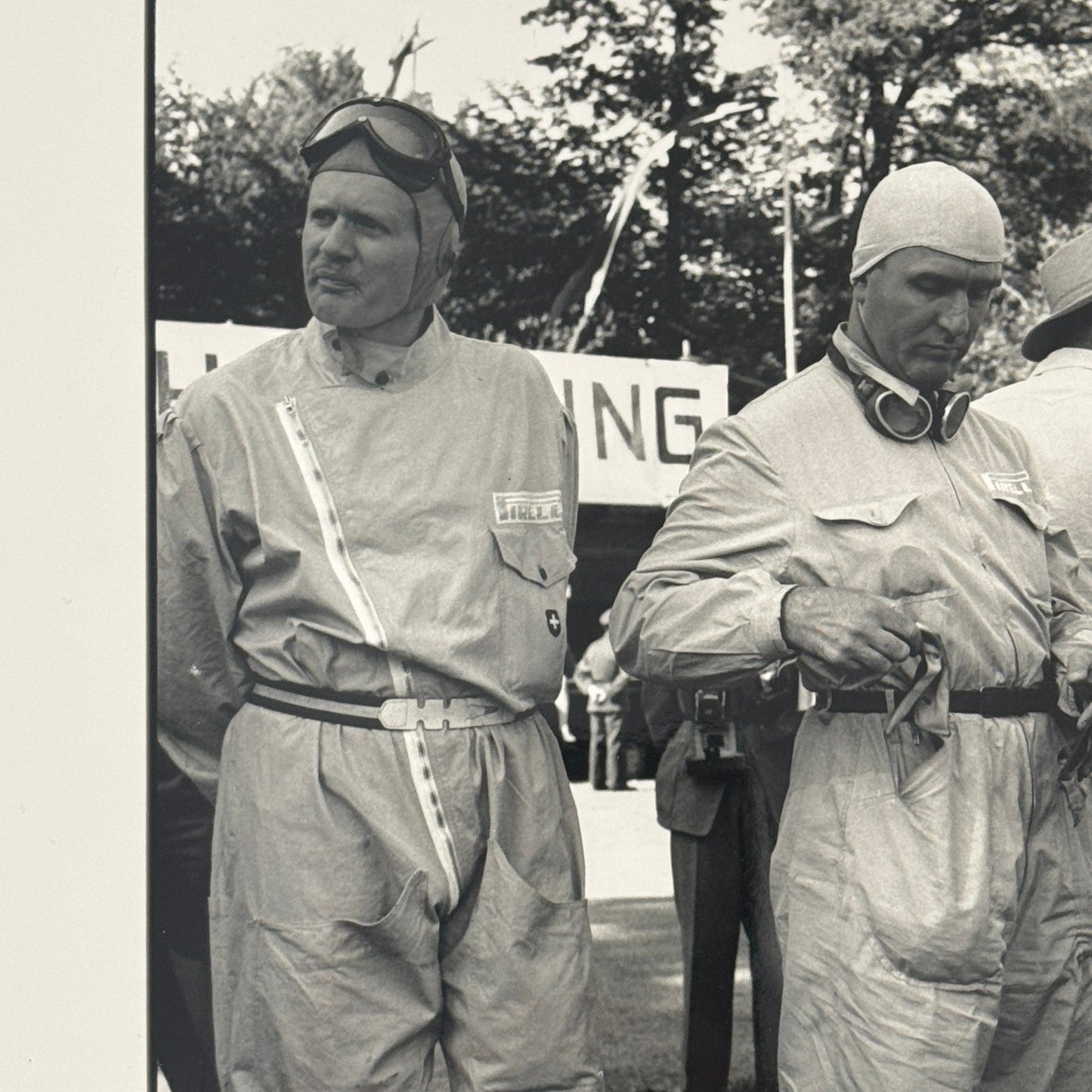 1950 Swiss Grand Prix Racing Photo Drivers Giuseppe Farina Luigi Fagioli Modern