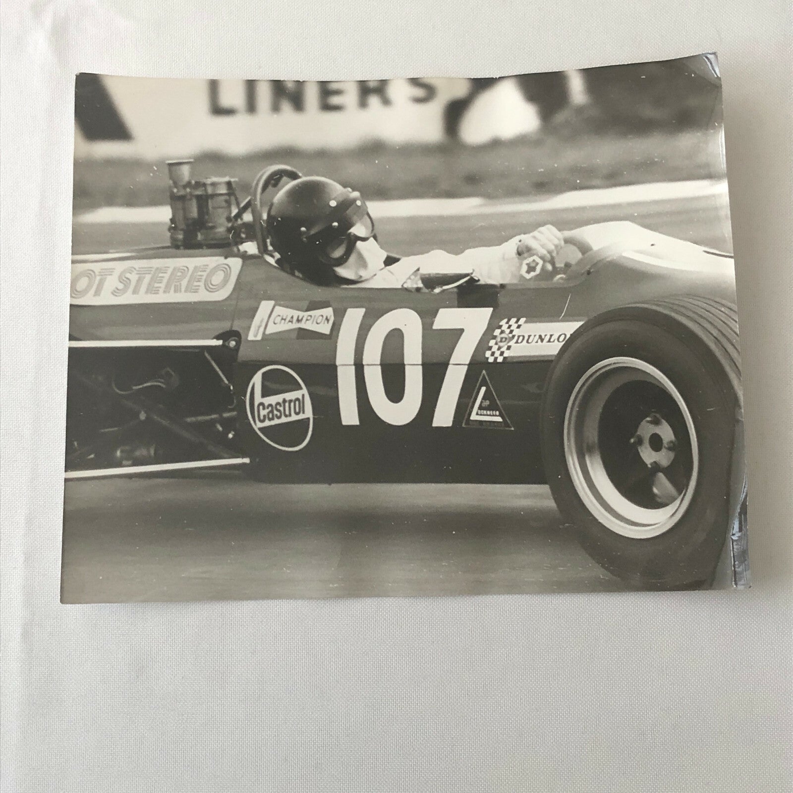 Vintage Racing Car Photo Photograph Print Motorsport