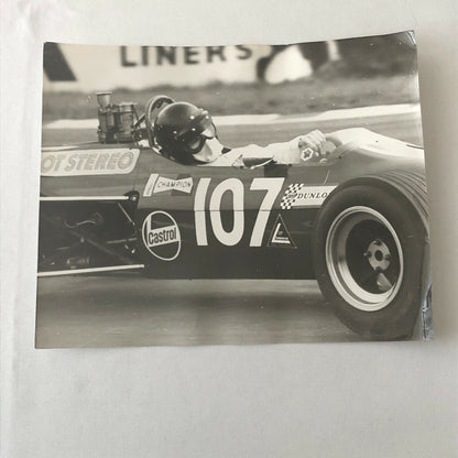 Vintage Racing Car Photo Photograph Print Motorsport