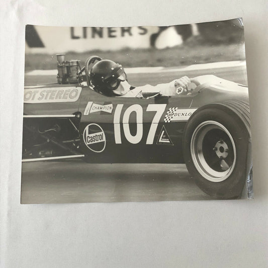 Vintage Racing Car Photo Photograph Print Motorsport