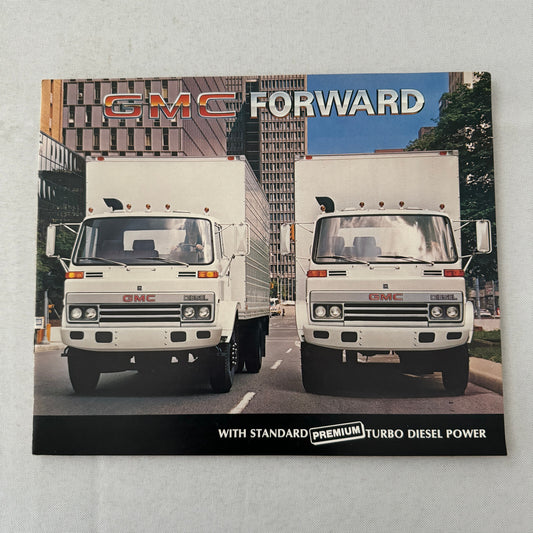 GMC Forward W7R042 Truck Sales Brochure Catalog Advertising Vintage