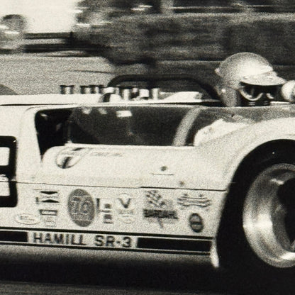 Racing Photo Photograph Ed Hamill SR3 Car Riverside Can Am CanAm 1966 Modern