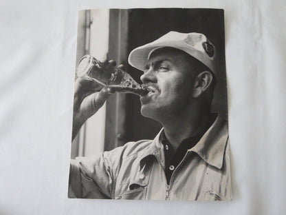 Vintage Portrait Photograph of Stirling Moss Mechanic Alf Francis - Benno Muller