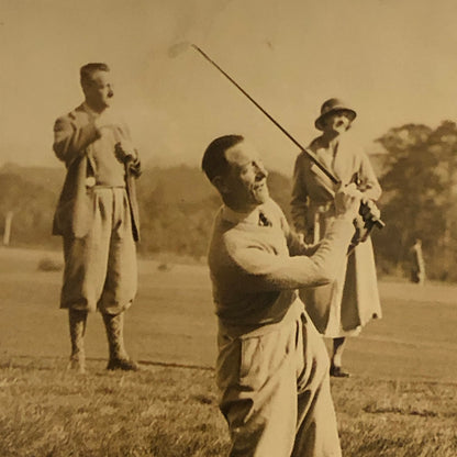 Press Photo Photograph Golf Golfer Tournament Moor Park D.C. Jones + 1932