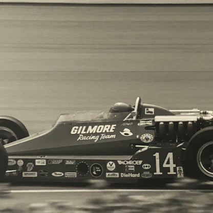 Vintage Indy Indianapolis Racing Photograph AJ Foyt 1977 DPPI Press A.J. Foyt