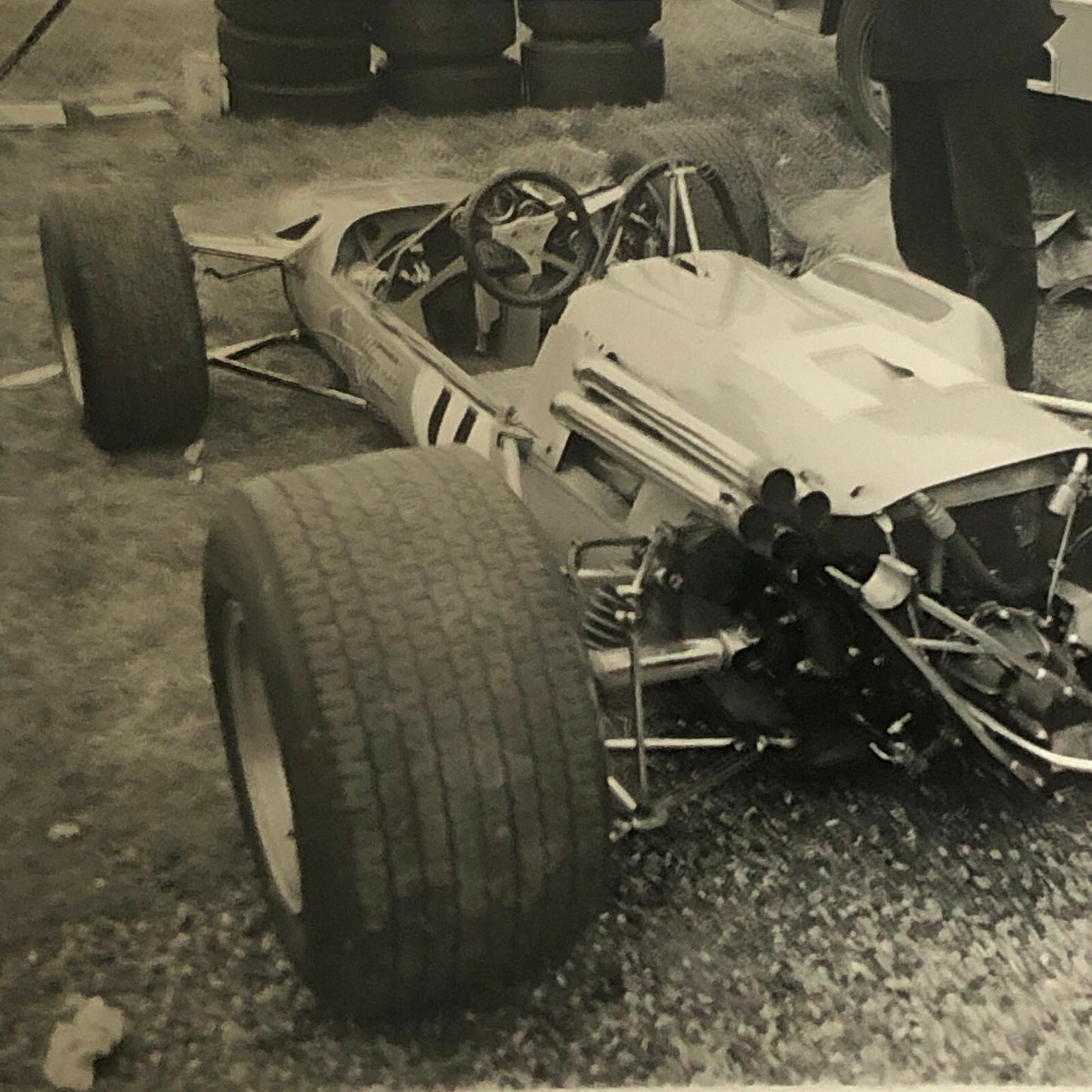 Vintage Grand Prix Racing Car Photo Photograph Print 