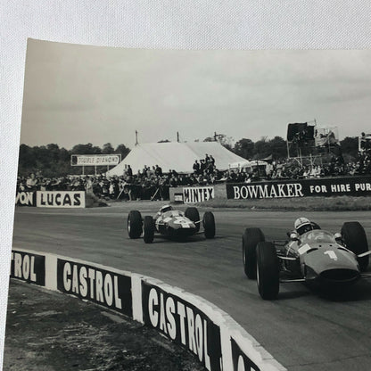 Vintage Grand Prix Racing Photo Photograph John Surtees Mike Spence CAHIER 