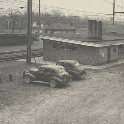 Vintage Pennsylvania Railroad Photo Contact Sheet Photograph Al Paul Lefton PRR