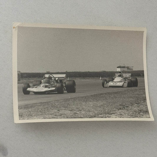 Vintage Racing Photo 1971 British Grand Prix Race John Surtees