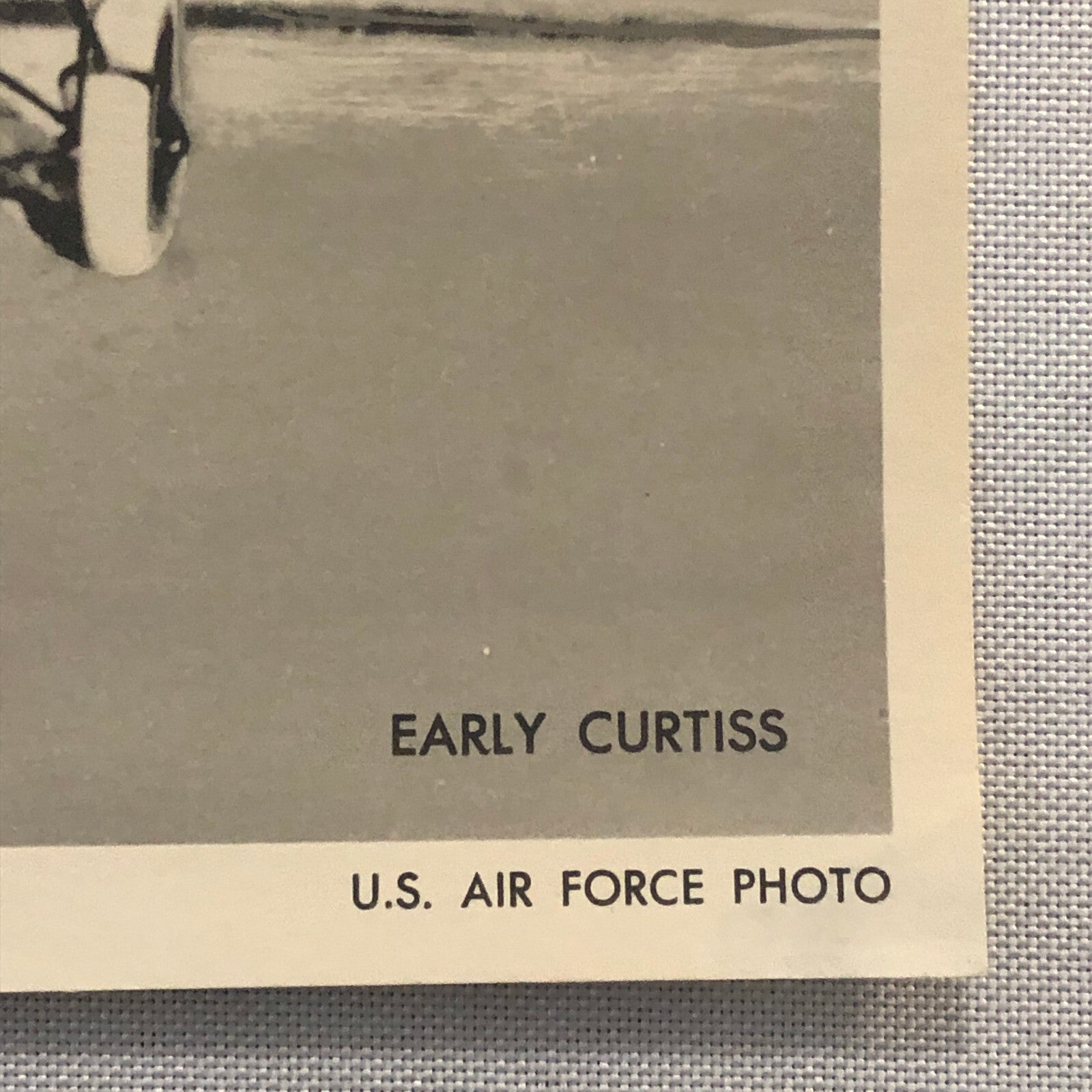 United States Air Force Curtiss Airplane Aircraft Photo Print Vintage