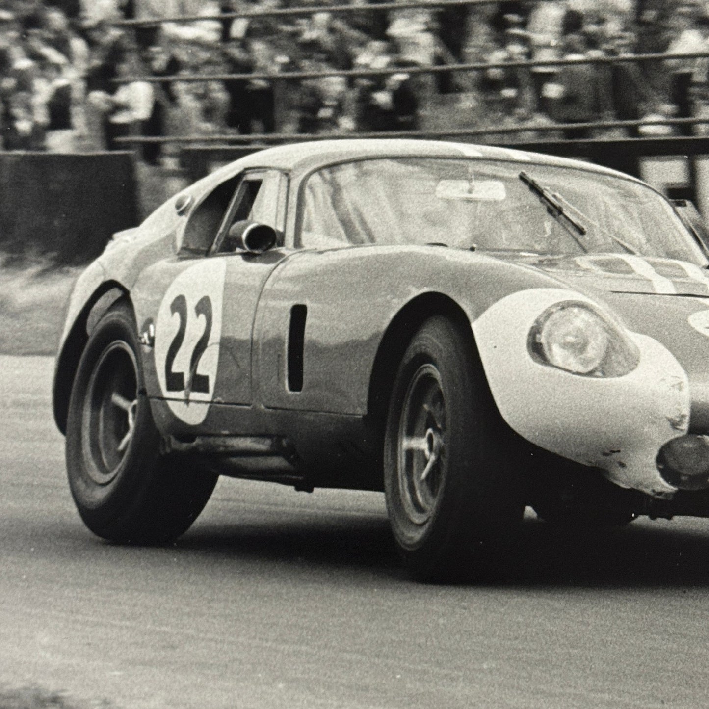 Racing Photo Phil Hill Cobra Daytona 1964 Tourist Trophy Race Modern Print
