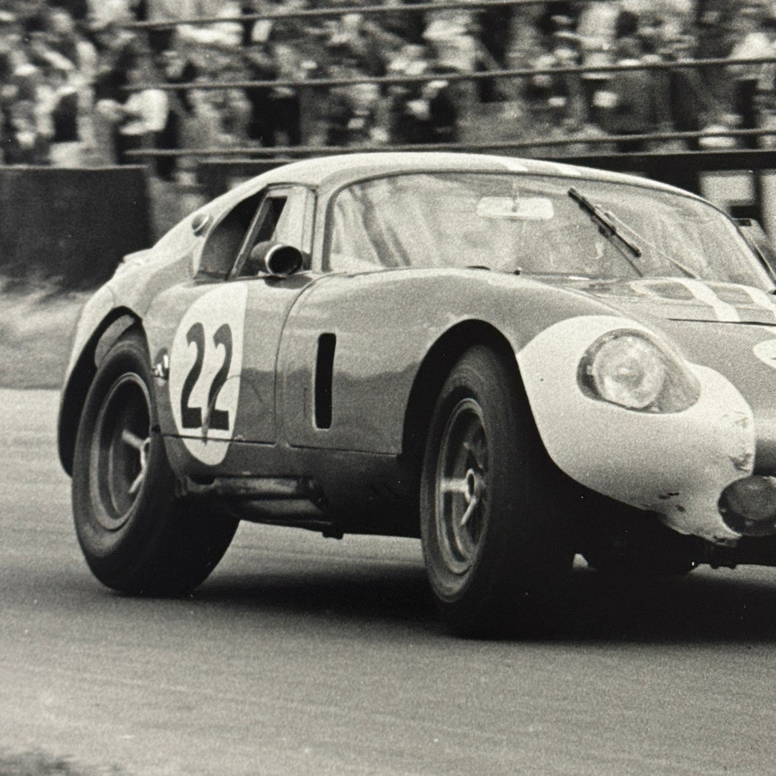 Racing Photo Phil Hill Cobra Daytona 1964 Tourist Trophy Race Modern Print