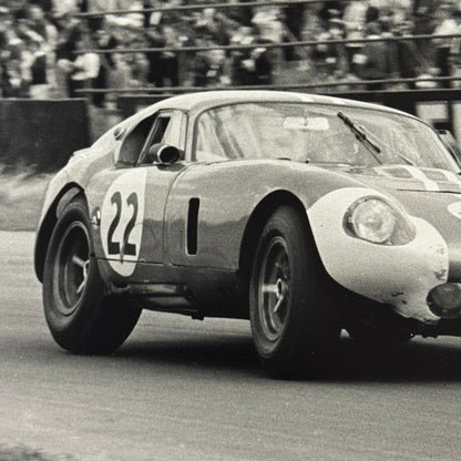 Racing Photo Phil Hill Cobra Daytona 1964 Tourist Trophy Race Modern Print