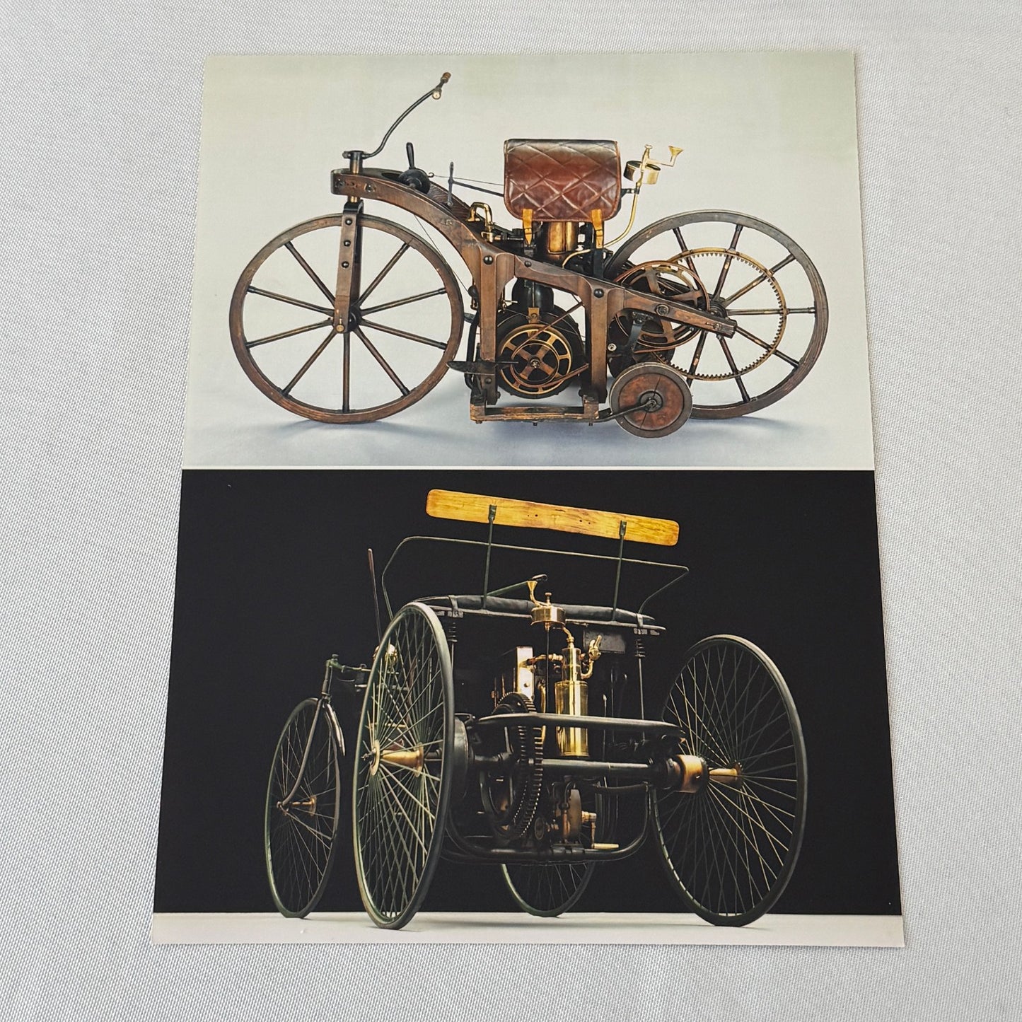 Mercedes Benz History Early Press Kit Gottlieb Daimler Photos GERMAN