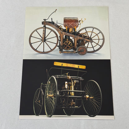 Mercedes Benz History Early Press Kit Gottlieb Daimler Photos GERMAN