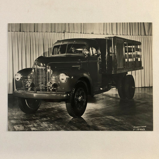 Vintage International Truck Photo Photograph 