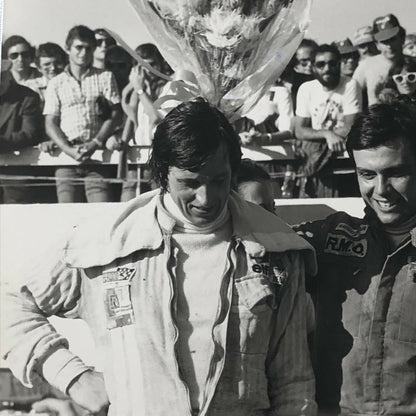 Vintage 1976 Formula 2 F2 Nogaro Grand Prix Racing Photo Photograph Drivers