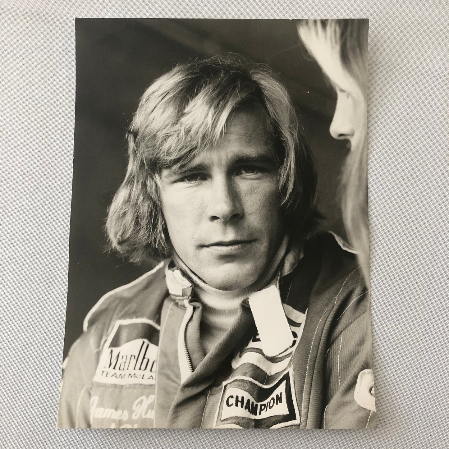 James Hunt Grand Prix Formula One F1 Racing Driver Portrait Photo Photograph