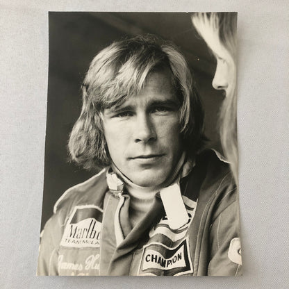 James Hunt Grand Prix Formula One F1 Racing Driver Portrait Photo Photograph
