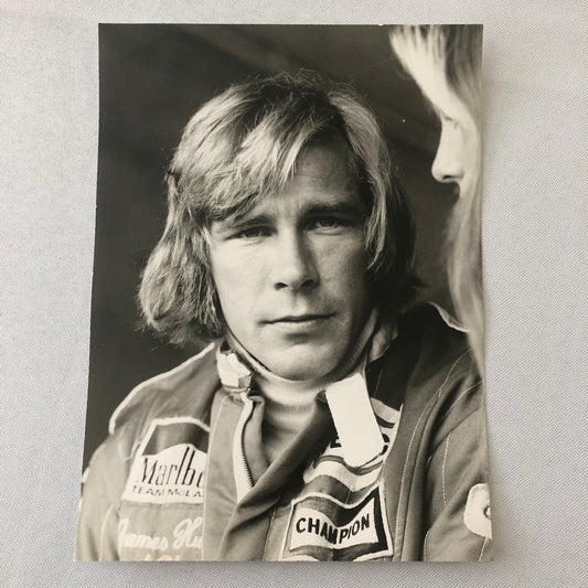James Hunt Grand Prix Formula One F1 Racing Driver Portrait Photo Photograph