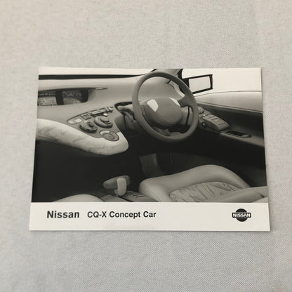 Nissan CQ-X Concept Car Prototype Factory Press Photo Photograph Print Lot 4x