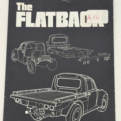 Vintage Kit Car Brochure Domus Flatback Volkswagen Beetle Pickup Conversion VW