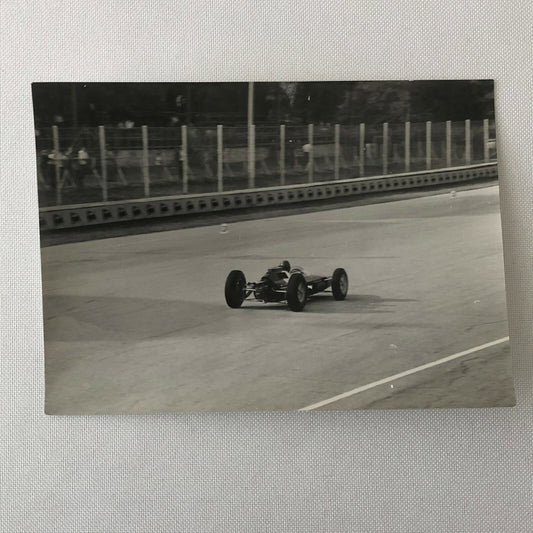 Vintage Racing Car Press Photo Photograph Print 