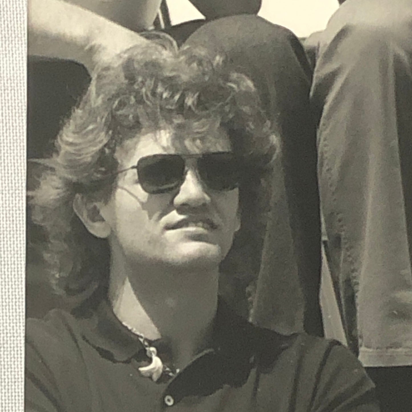 Vintage Indy Indianapolis Racing Photo Photograph Al Unser Jr Fabrizio Barbazza