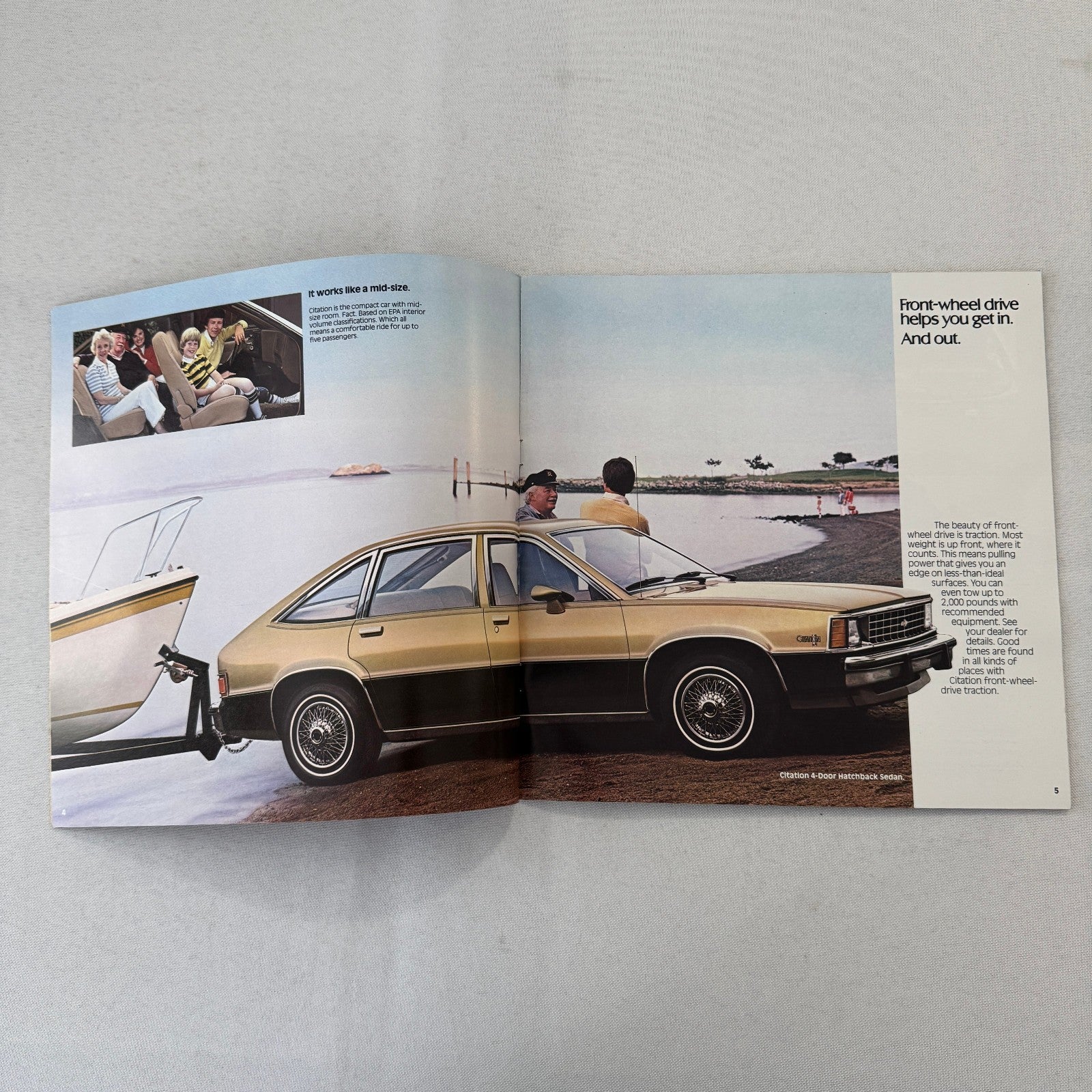 1981 Chevrolet Citation Car Sales Brochure Catalog Chevy X11 X-11