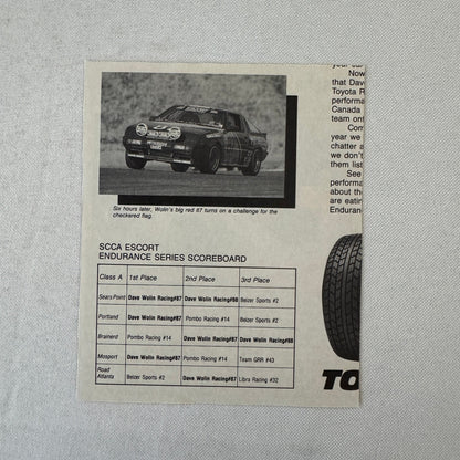 Porsche Quaker State Indy Racing Car Photo Photograph Print