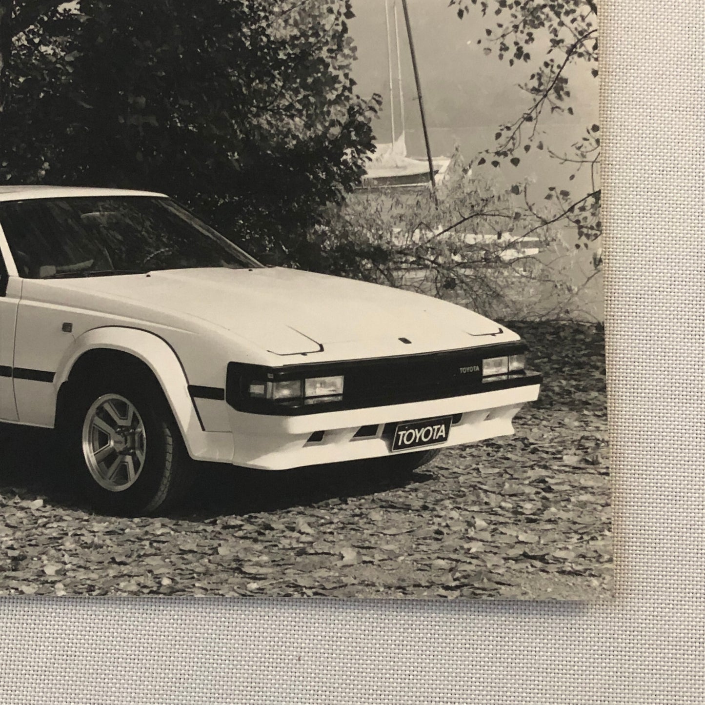 Toyota Celica Supra Turbo Car Factory Press Photo Photograph Print
