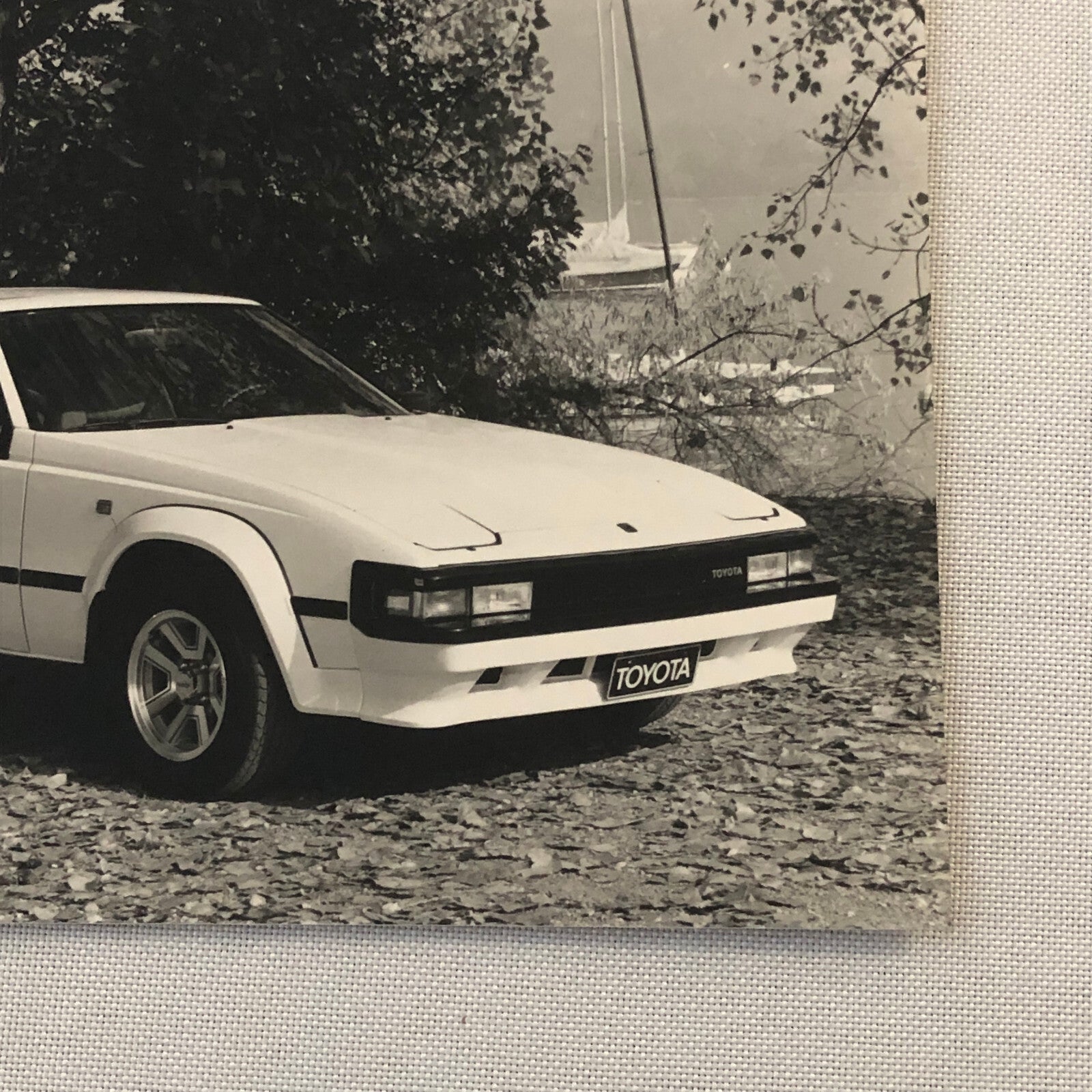 Toyota Celica Supra Turbo Car Factory Press Photo Photograph Print