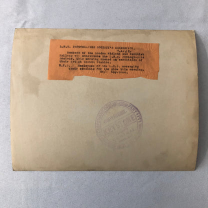 Vintage Press Photo Photograph London Midland & Scottish Railway Art Exhibit