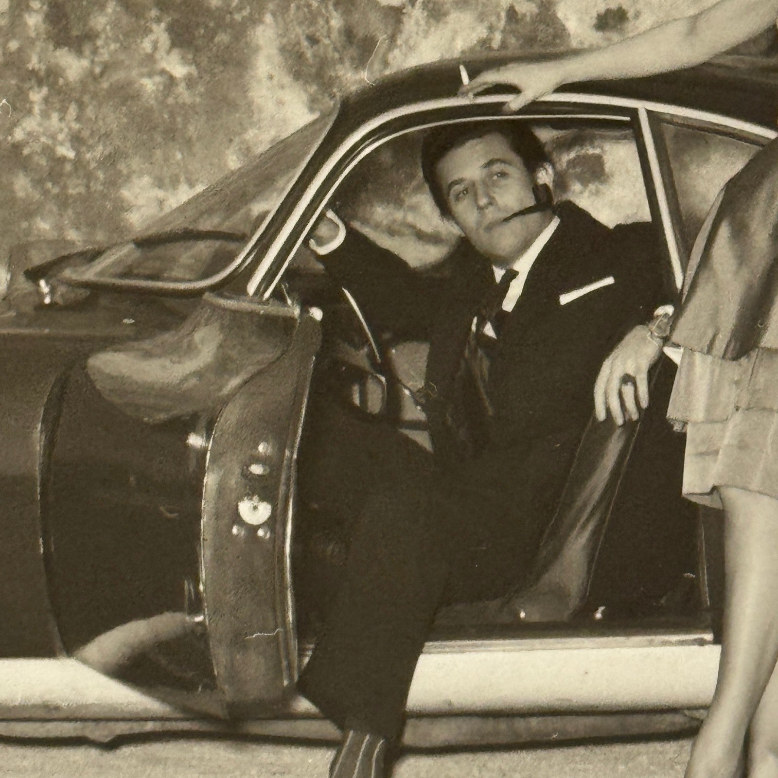 Alfa Romeo Giulietta Sprint Speciale SS Vintage Photograph Photo Print Man Woman