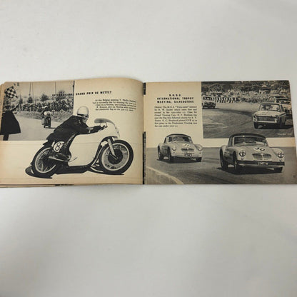 1959 Castrol Racing Achievements Brochure Rally Rallye Motorcycle Land Speed +