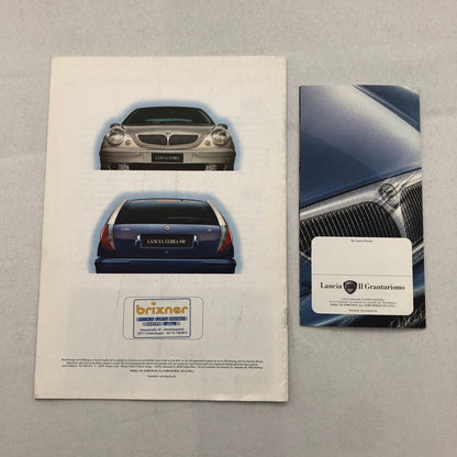 Lancia Lybra Car Sales Brochure Catalog GERMAN Text European Market