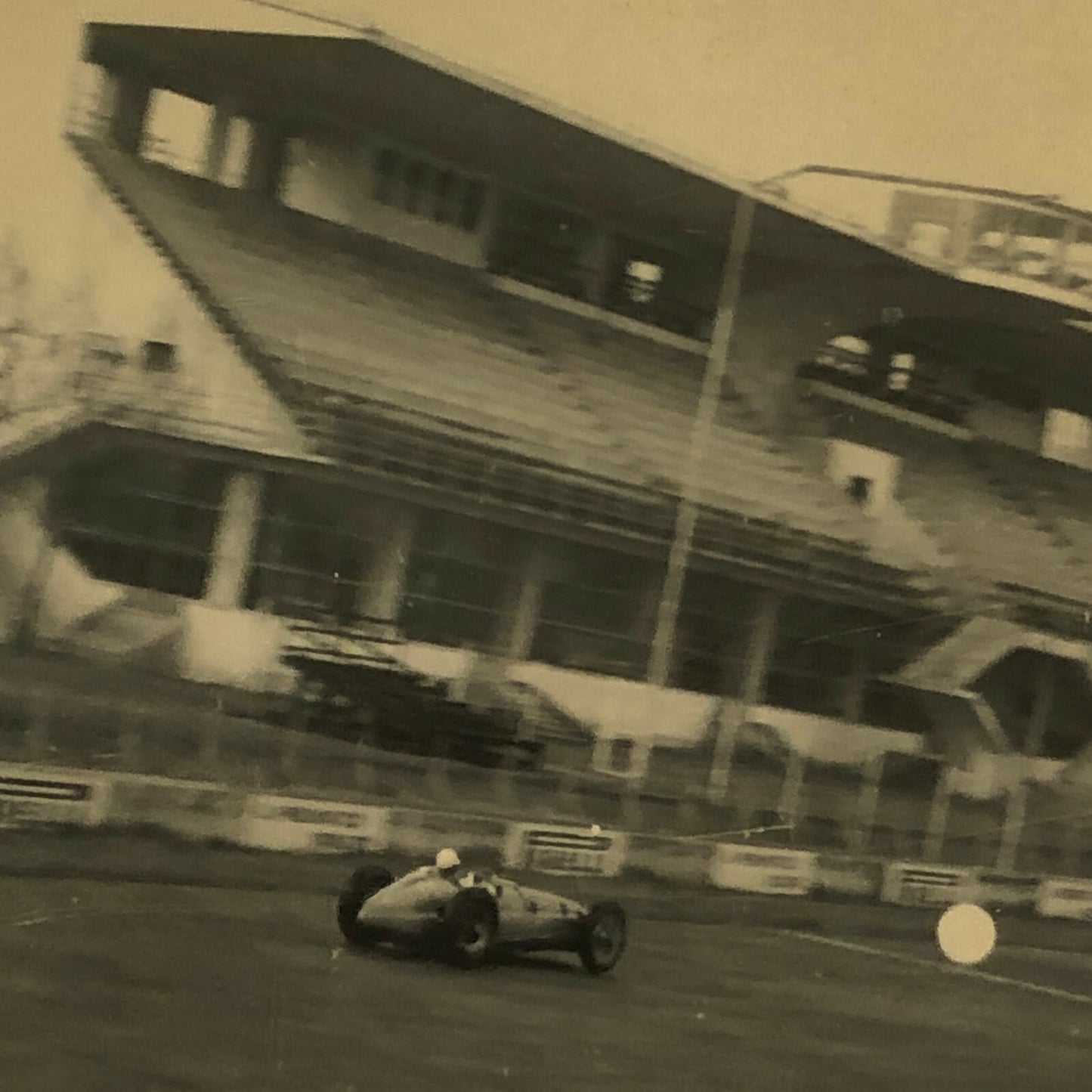 Vintage Racing Photo Photograph -  1952 Monza Italian Grand Prix Car