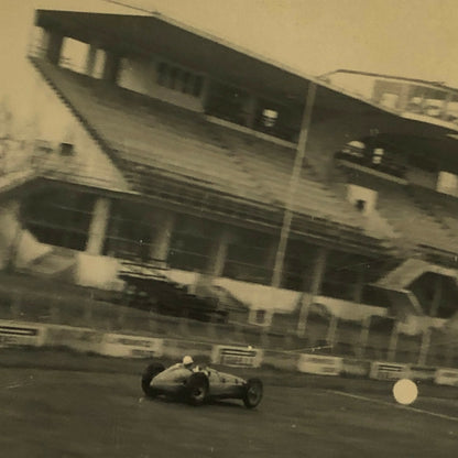 Vintage Racing Photo Photograph -  1952 Monza Italian Grand Prix Car