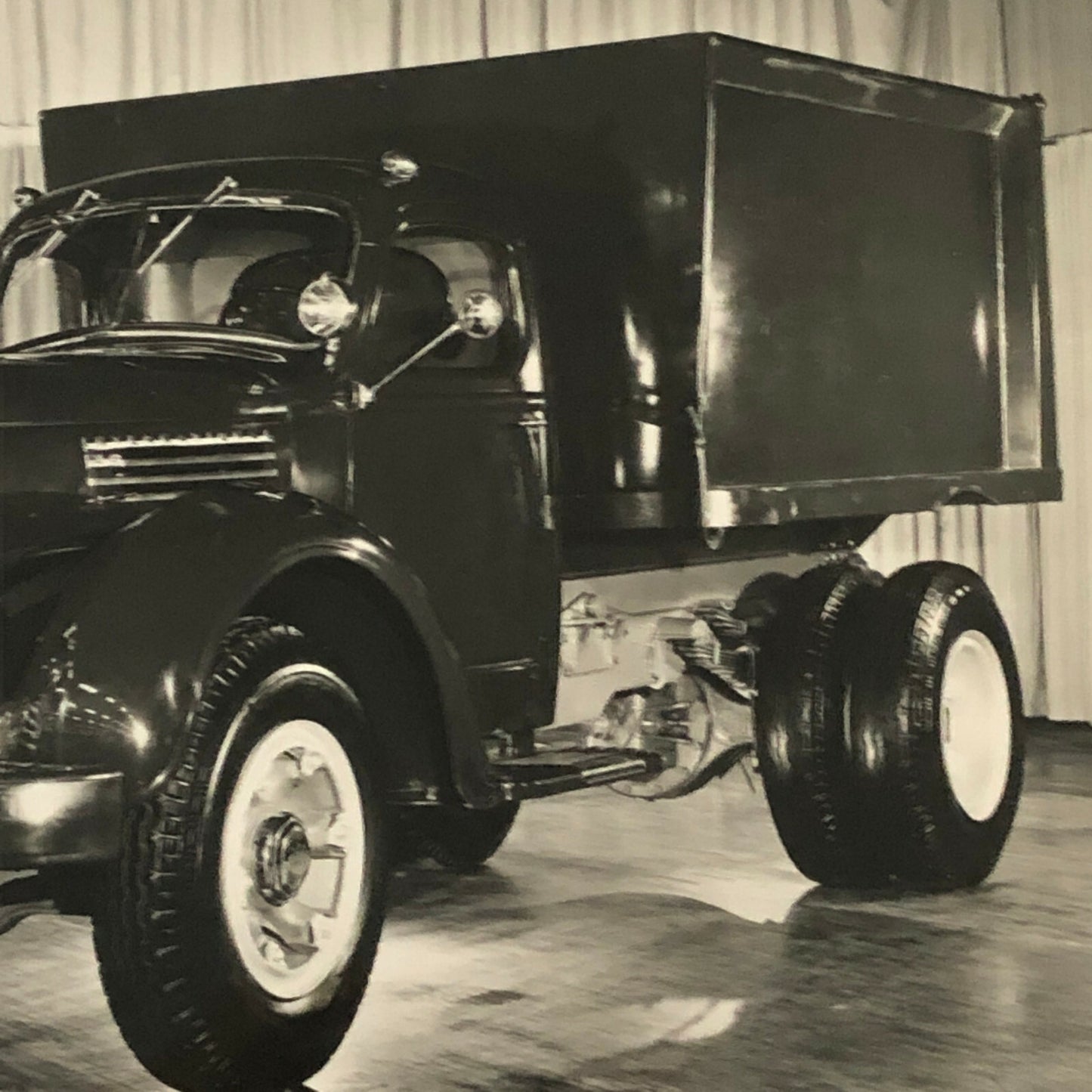 Vintage International Truck Photo Photograph 