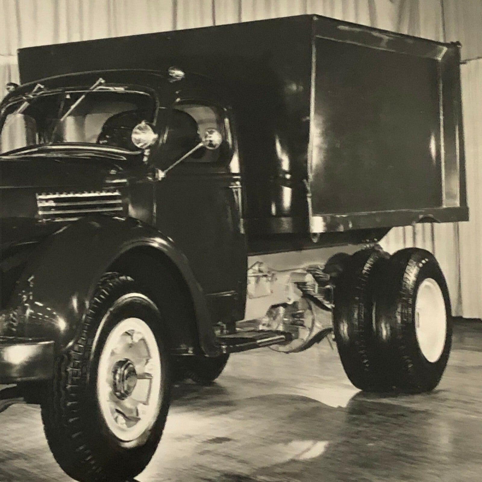 Vintage International Truck Photo Photograph 